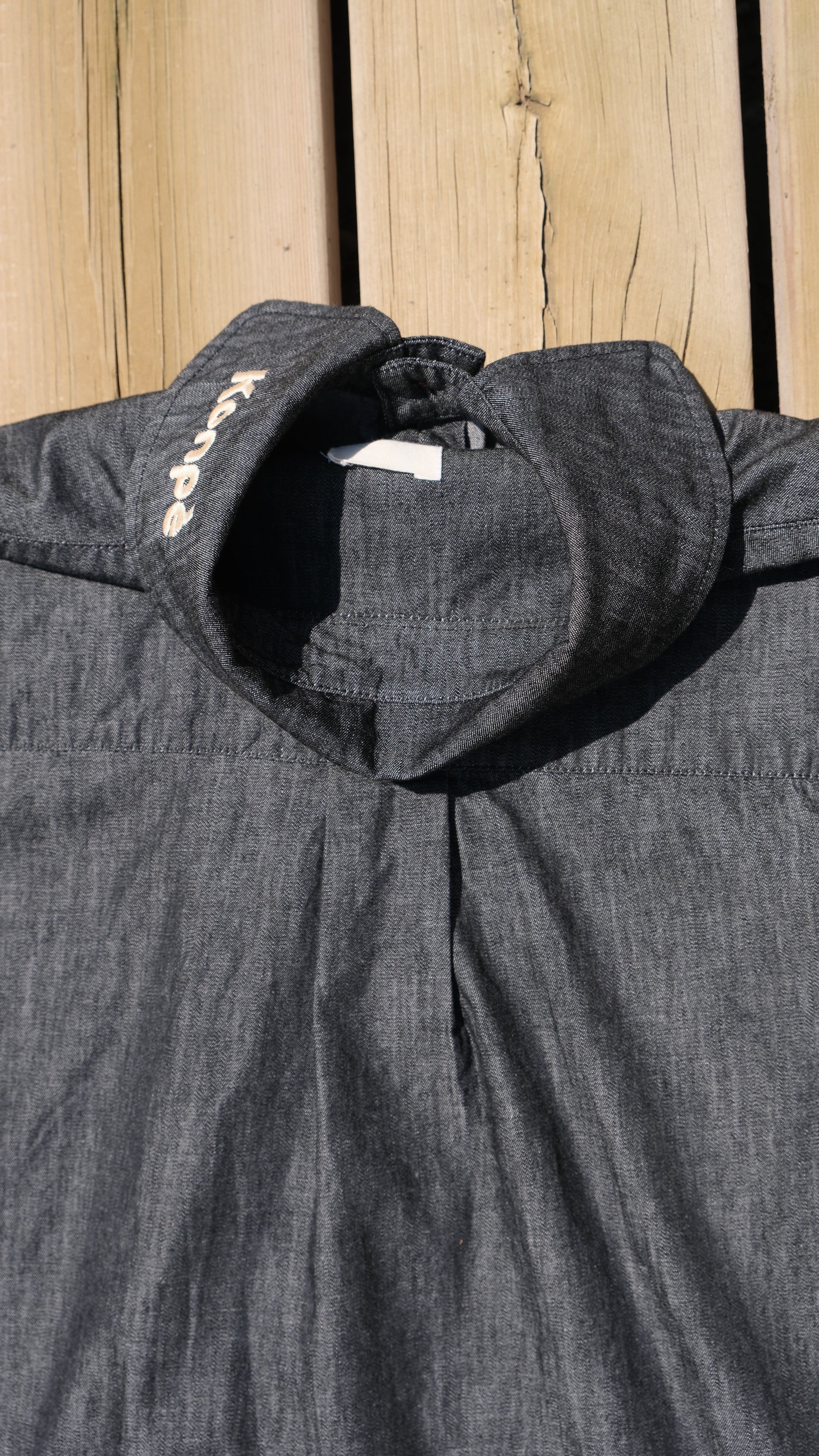 Chemise sans manches Gris Granit