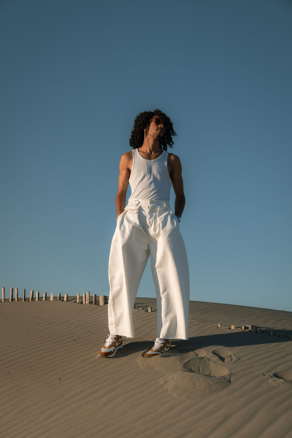 Pantalon Brise blanc