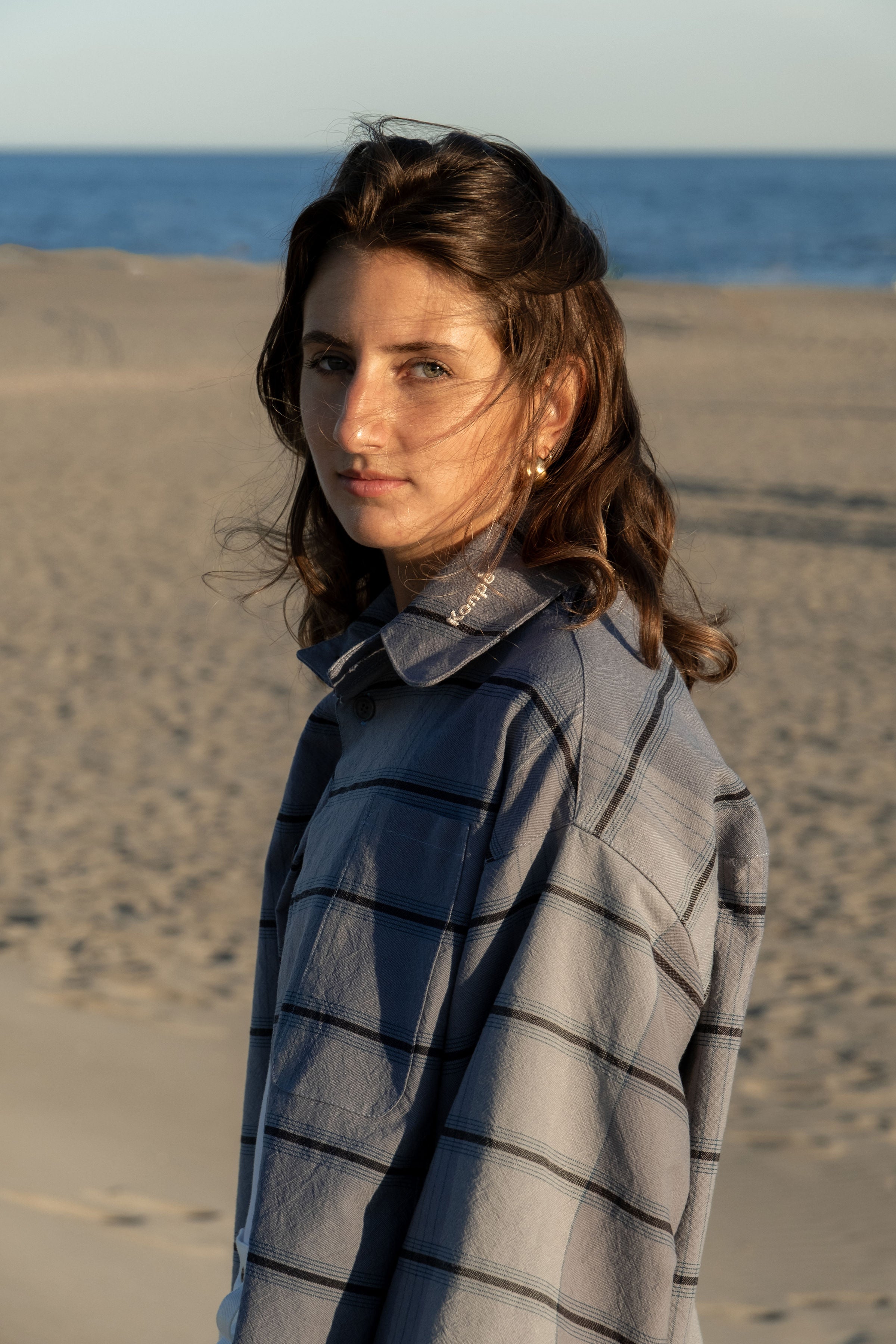 chemise oversized Brume Lunaire
