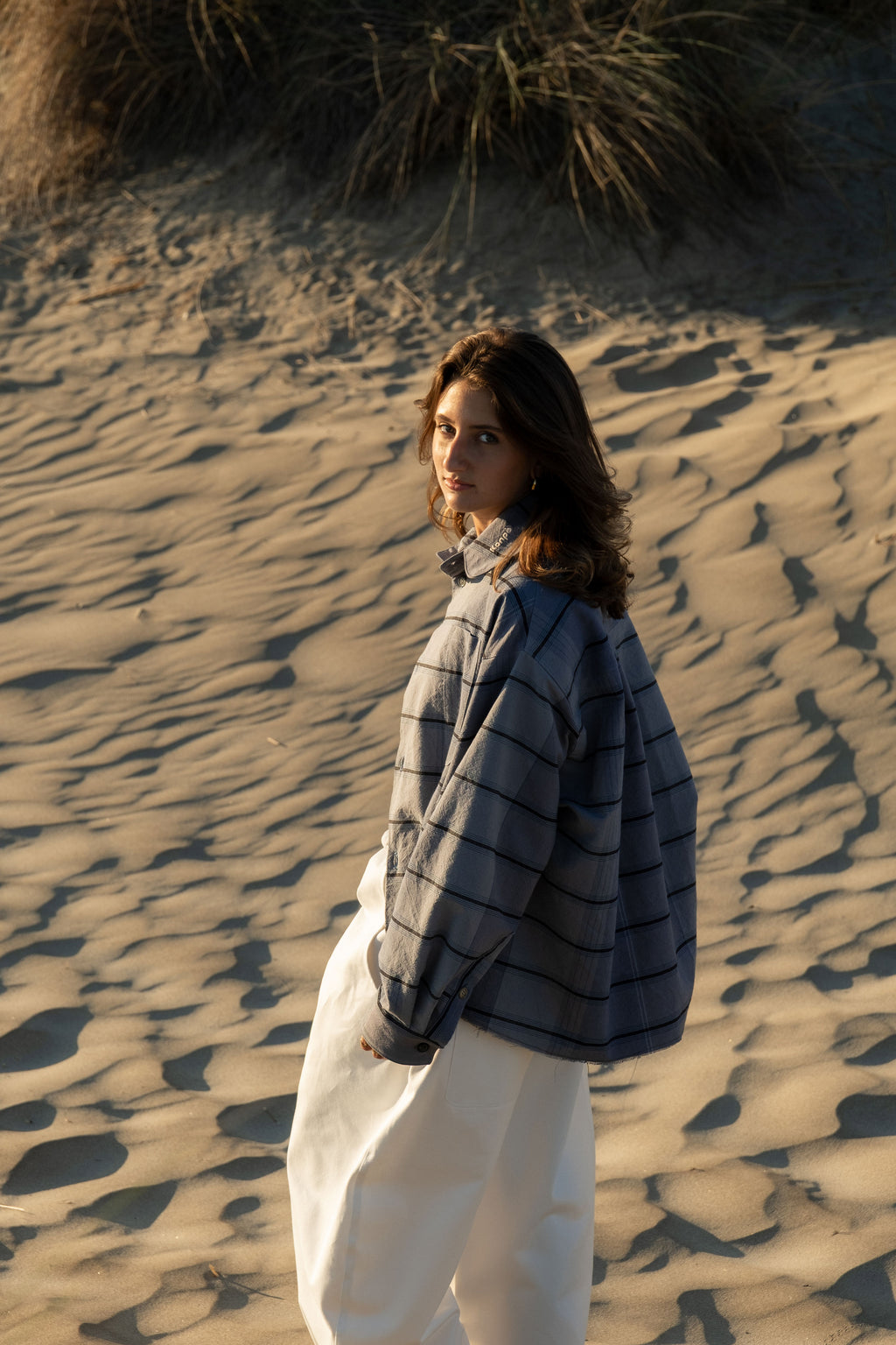 chemise oversized Brume Lunaire