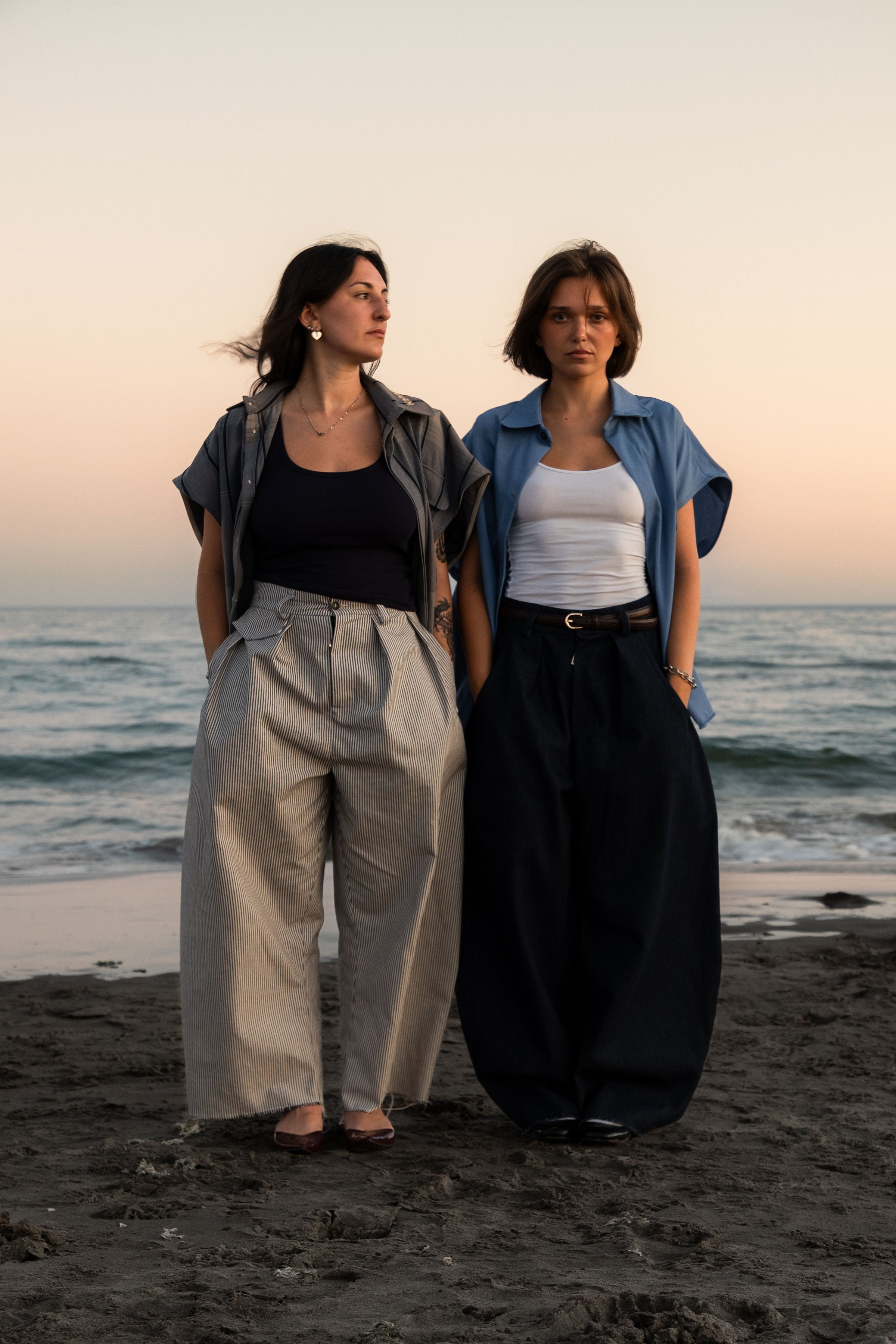 pantalon Brise Rayé